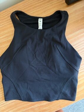 Lululemon Black Athletic Tank Top
